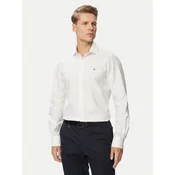 Tommy Hilfiger Srajca MW0MW43747 Bela Regular Fit