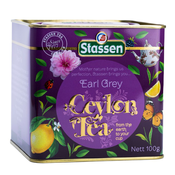 Stassen Cejlonski caj u limenci, Earl Gray, 100g