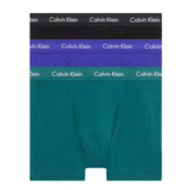 Bokserice Calvin Klein Cotton Stretch Trunk 3P - spectrum blue/black/atlantic deep