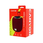 CANYON BSP-8, Bluetooth zvucnik, crveni (CNE-CBTSP8R)