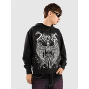 A Lost Cause Fallen Angel Boxy jopica s kapuco vintage black