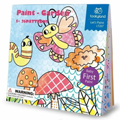 Tookyland Water Painting Garden 24 strani za barvanje