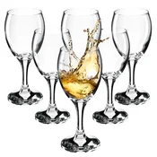 KADAX Komplet elegantnih kozarcev za belo vino, 6 kosov, 200 ml