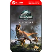 Jurassic World Evolution 3 - Steam koda brez škatlice (WINDOWS PC | STEAM DECK)