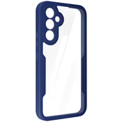 AVIZAR Celotno ohišje za Samsung Galaxy A54 5G, odporno proti udarcem, prozorno/modro, (20714872)