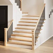 Vidaxl Podloge za stopnice 2 kosa 120x25x2 cm trdna hrastovina