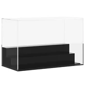 Vidaxl Razstavna škatla prozorna 25x12x16 cm akril
