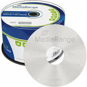 Dvd-r mediarange 4,7gb 1/50 tortica MEDIARANGE