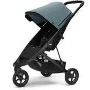 THULE Spring decija kolica - black, teal melange