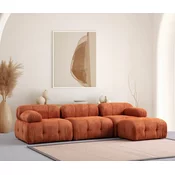 Atelier del Sofa Ugaona garnitura Petite, 290x160 cm, Narandžasta