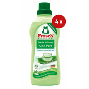 Frosch mehčalec, aloe vera, 750 ml, 4 kos