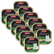 Animonda Vom Feinsten Adult Cat govedina, losos + špinača 12x100 g