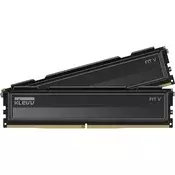 KLEVV FIT V 32GB 5600MT/s DDR5 memorija CL30, set od 2, optimiziran za AMD, crna KD5AGU880-56K300L