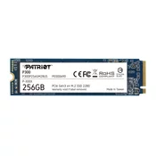 Patriot SSD P300 R1700/W1100, 256GB, M.2 NVMe, P300P256GM28