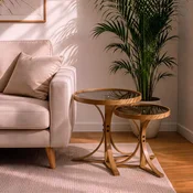 Hanah Home set od 2 umetnutih stocica Lyon 2, orah