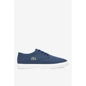 Platnene superge LACOSTE GRIP BASE 48CMA0025-92 Mornarsko modra