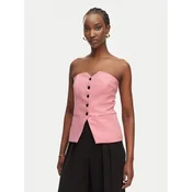 Morgan Bluza 261-CMAKI.F Svetlo rožnata Slim Fit