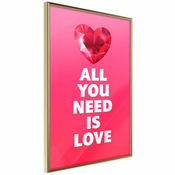 Poster - Ruby Heart 20x30