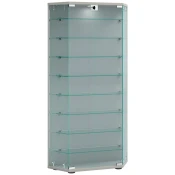 MID.YOU Vitrina Cenila Xl, Srebrna