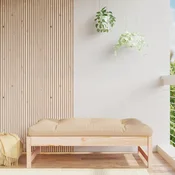 Vrtni tabure 120 x 80 cm od masivne borovine