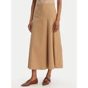 Weekend Max Mara Trapezno krilo Zattera 2615101042 Bež Regular Fit