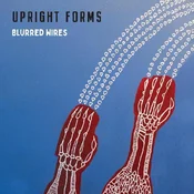 Upright Forms - Blurred Wires (Limited Edition) (Clear Marble Cirrostratus Cloud /Blue Coloured) (LP)
