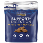 Poslastica za pse FISH4DIGS Digestion White Fish Morsels, 0,225kg, za sve pse