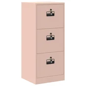 Vidaxl Kabinet za datoteke s predalom Roza 45,5 x 42 x 106,5 cm