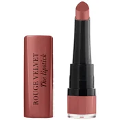 BOURJOIS Paris Rouge Velvet The Lipstick mat klasicna ruž za usne 2.4 g nijansa 48 Mocha’Mour