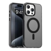 Hibridni ovitek Techsuit CandyCase MagSafe za iPhone 15 Pro - black