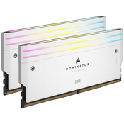 Corsair Dominator Titanium DDR5-6600, CL32, Intel XMP 3.0 - 32 GB Dual-Kit, weiß CMP32GX5M2X6600C32W