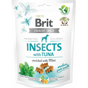 Treat Brit Care Dog Crunchy Cracker Insocts, tuna s mentom 200g