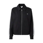 Calvin Klein Jeans Jopa na zadrgo pegasto siva / črna