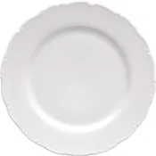 Plitev krožnik Thun Ophelie, bel, 27 cm (6 kos)