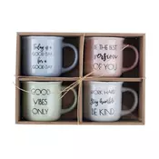 HOME COLLECTION SKODELICA 4 DELNI SET 400 ML QUOTE
