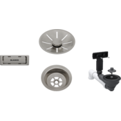 Blanco dodatki SATIN PLATINUM InFino set 1x3,5 (skodelica, InFino okrasna rozeta, C-preliv prelivni set), brez dodatne komp.
