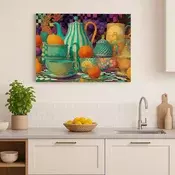 Wallity Dekorativna slika na platnu, 50x70cm, Šarena