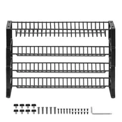 VEVOR Organizator za začimbe, 4-nivojski, snemljiv, zložljiv, 40,1x11,6x27,1 cm, za shranjevanje