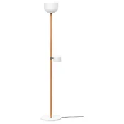 MOSSPLYM Pod.indirektna lampa/citaca lampa, opal bela staklo/hrastovina, 180 cm