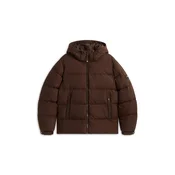 TOMMY HILFIGER Zimska jakna temno rjava