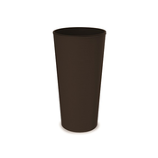 Saksija melrose glamour okr.vis.25x46/5h antracit