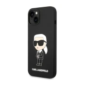 Maska za iPhone 15 Plus Karl Lagerfeld Hc Silicone NFT Ikonik crna