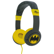 Djecje slušalice OTL Technologies - Batman, sivo/žute