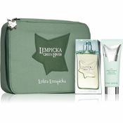 NEW Moški parfumski set Lempicka Green Lover Lolita Lempicka (3 pcs)