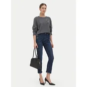 Liu Jo Jeans hlače UF6094 D0328 Mornarsko modra Straight Fit