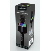 MICBT-01-BK Gembird bezicni karaoke mikrofon sa zvucnikom 3W, LED, black