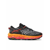 Mizuno WAVE MUJIN 10, ženske patike za trail trcanje, crna J1GK2470
