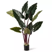 Northix Umetna rastlina, mavrični taro, 160 cm, 11 listov, PEVA material