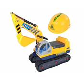 Dječja guralica Construction Rider – žuta