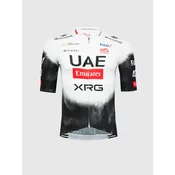 Pissei UAE TEAM EMIRATES XRG - 2025 REPLICA SHORT SLEEVE JERSEY, maja m.kr kol, bela UAEM01R
